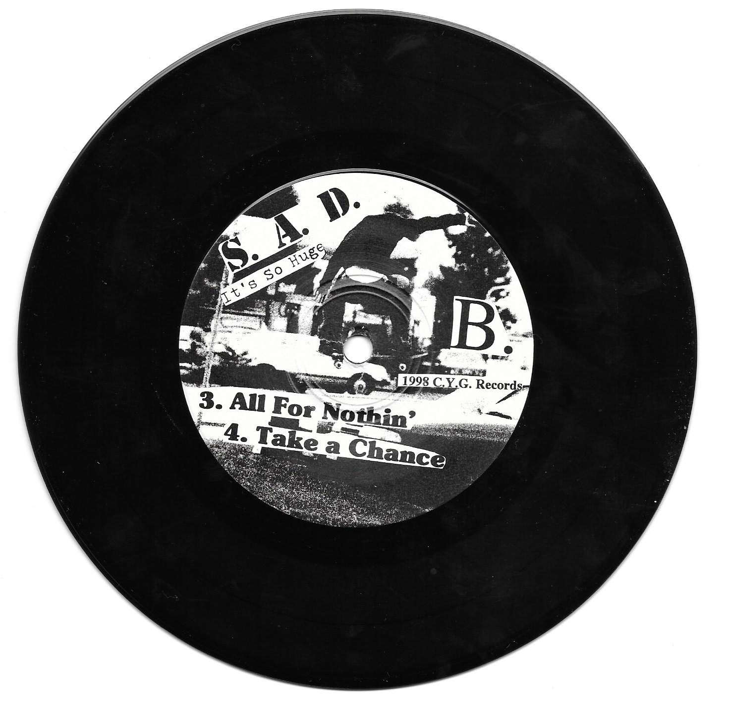 1999 - 1998 - Oh My Its So Huge... side B